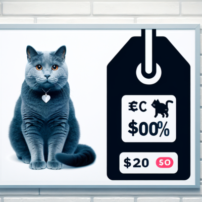 how much is a russian blue cat